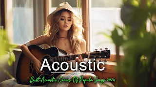 Chill Love New Song Acoustic With Lyrics 2024🍂Sweet Hit Song Acoustic 🍂Love Songs Acoustic🍂