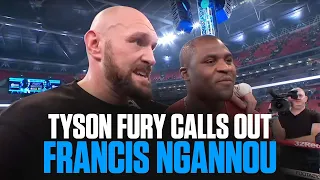 Tyson Fury Calls Out Francis Ngannou After Highlight Reel KO of Dillian Whyte