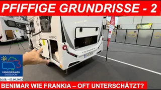 Caravan Salon Nachlese Teil 2 - Pfiffige Grundrisse von Benimar auch für Große