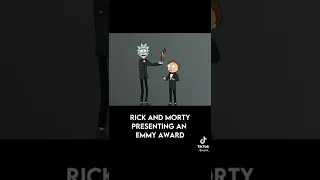 Rick And Morty Present A Emmy Awared