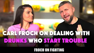 “Someone SLAPPED me, so they got ONE BACK” 😡 Froch on drunk people TRYING to fight him on nights out