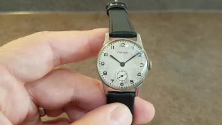 1955 Pobeda Russian vintage watch with sub seconds