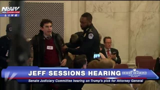 FNN: EVEN MORE Protesters Escorted Out of Jeff Sessions Confirmation Hearing