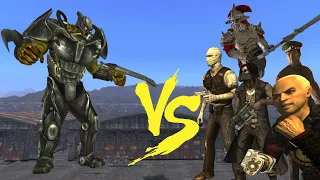 Frank Horrigan vs EVERY BOSS | Fallout New Vegas NPC Battle