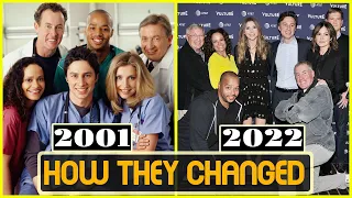 Scrubs Cast Then and Now (2001 VS 2022) - How They Changed & Who Died