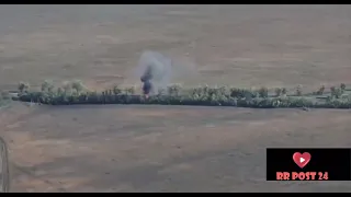 Ukraine war footage 470, The 68th Jager Infantry Brigade of the Ukrainian Army hit a Russian truck