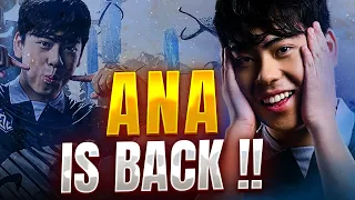 ANA IS BACK TO DOTA !!