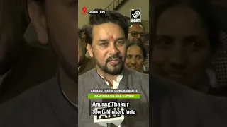 Sports Minister Anurag Thakur congratulates Team India on Asia Cup win