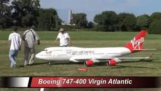 Rc Boeing 747-400 Virgin Atlantic