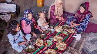 Village Life in Afghanistan: Girls' Daily Routine and Authentic Cooking