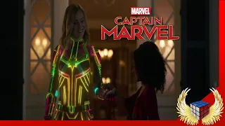 Капитан Марвел выбирает костюм (Капитан Марвел 2019г)
