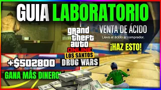 GTA5 Online - LABORATORIO de ACIDO! GUIA DE DINERO! COMO GANAR MILLONES! GUIA DETALLADA GTA5 Online