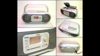 AIWA CSD-A300 CD Radio Cassette Recorder Boombox