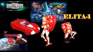 TRANSFORMERS EARTHRISE DELUXE CLASS ELITA 1 TOY REVIEW