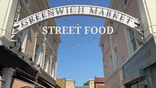 Street food Greenwich Market London 04 June 2023