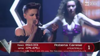 Roberta Carrese "Because The Night" - The Voice Of Italy 2015