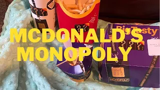 WINNER! McDonald’s Monopoly UK 2021