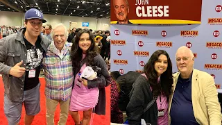 We Met LEGENDARY CELEBS @ MEGACON ORLANDO! John Cleese, Henry Winkler, & MORE! We Have Stories..😵😂