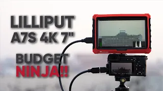 Lilliput A7S 4K 7 inch Field Monitor - Almost Atomos Ninja