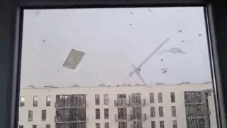 An extreme wind storm strike Germany and poland