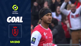 Goal Jens CAJUSTE (90' +5 - SdR) STADE DE REIMS - AC AJACCIO (1-0) 22/23