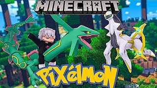 We Survived 100 Days In Pixelmon (FULL MOVIE)