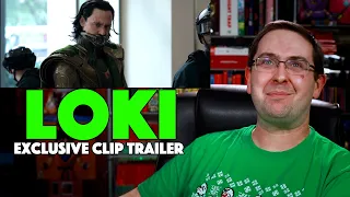REACTION! Loki Exclusive Clip Trailer - Disney+ Marvel Series 2021