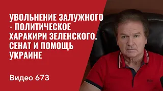 Увольнение Залужного - политическое харакири Зеленского / Сенат и  помощь Украине / №673 - Швец