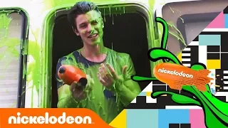 Shawn Mendes Gets SURPRISE SLIMED by Jace Norman❗| Kids' Choice Awards 2018 | Nick