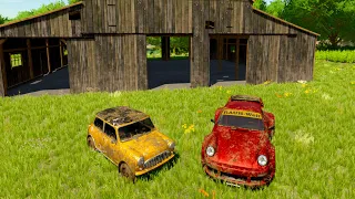 Finding Vintage Cars in Abandoned Barn! | Farming Simulator 22