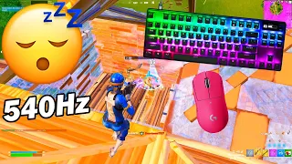 SteelSeries Apex Pro TKL ASMR 😴 Ranked Gameplay 🏆 Satisfying Keyboard Fortnite 540 FPS 4K