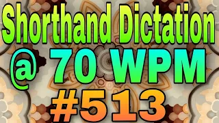 70 wpm english dictation | Shorthand dictation 70 wpm in english | 700 words