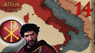 1832 Римлян vs 6140 Берберов • Attila TW The Last Roman #14