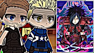 Avengers React to Uchiha Madara // Tiktok // Gacha React