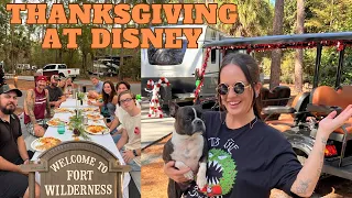 Disney's Fort Wilderness Thanksgiving Camping Trip 2023!