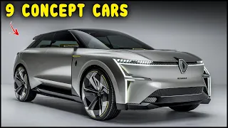 Top 9 New BEST CONCEPT CARS You Have Never Seen!