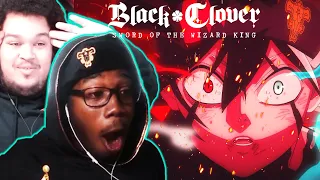 ANIME MOVIE OF THE YEAR!!!🔥 BLACK CLOVER SWORD OF THE WIZARD KING REACTION