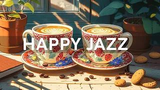 Happy Summer Jazz ☕ Morning Jazz Coffee Music & Bossa Nova Piano instrumental for Uplifting Mood