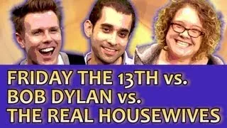 FRIDAY THE 13TH vs BOB DYLAN vs THE REAL HOUSEWIVES  The Experts Game Show #12 Round 1