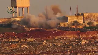 SAA fighters are targeted by FSA TOW team, West Aleppo