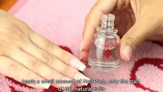 Gel refill, and fix a broken nail - Step By Step
