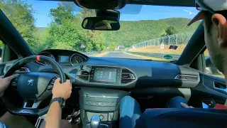 308 GTi Nürburgring onboard