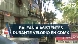 Balean a personas en velorio en alcaldía Miguel Hidalgo; hay tres heridos y un muerto