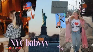 NEW YORK CITY BABY!!🗽✨🎀 *my dream trip*