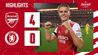 HIGHLIGHTS | Arsenal vs Chelsea (4-0) | Gabriel Jesus, Odegaard, Saka, Lokonga | USA 2022