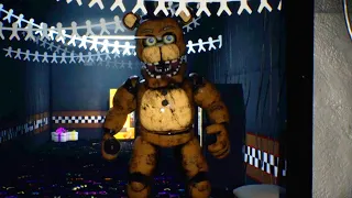 Do NOT MOVE When FREDDY is LOOKING at YOU + EXTRAS MENU! | FNAF Project Fredbear Reboot
