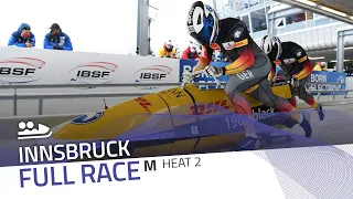 Innsbruck #2 | BMW IBSF World Cup 2020/2021 - 2-Man Bobsleigh Race 2 (Heat 2) | IBSF Official