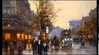 Erik Satie ~ Once Upon A Time In Paris (Artwork by Edouard Leon Cortes)