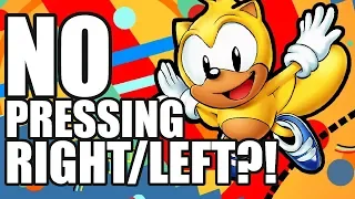 Can you beat Sonic Mania WITHOUT pressing RIGHT OR LEFT?! (Part 2)
