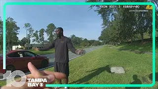 Man accused of shooting 2 Orlando police officers fled from UCF police, bodycam video shows